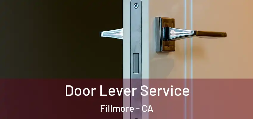  Door Lever Service Fillmore - CA