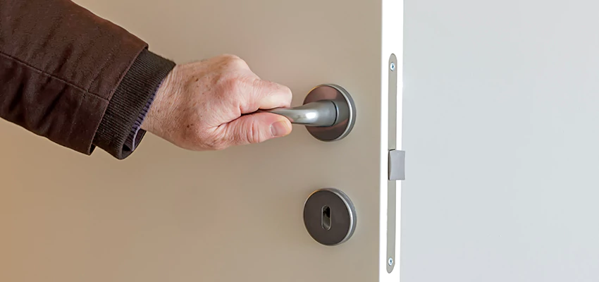 Restroom Locks Privacy Bolt Installation in Fillmore, California